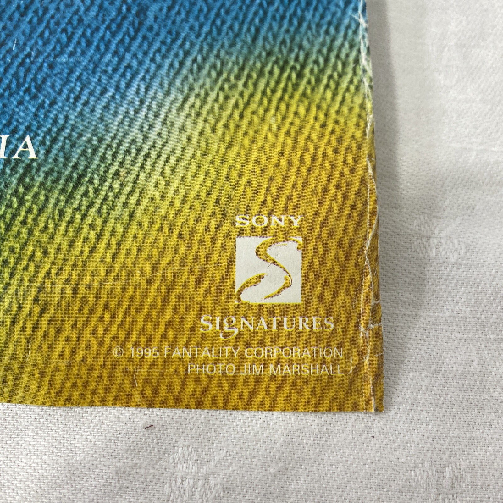 Vintage Janis Joplin Rock Legend Poster Sony 1995 Collectible