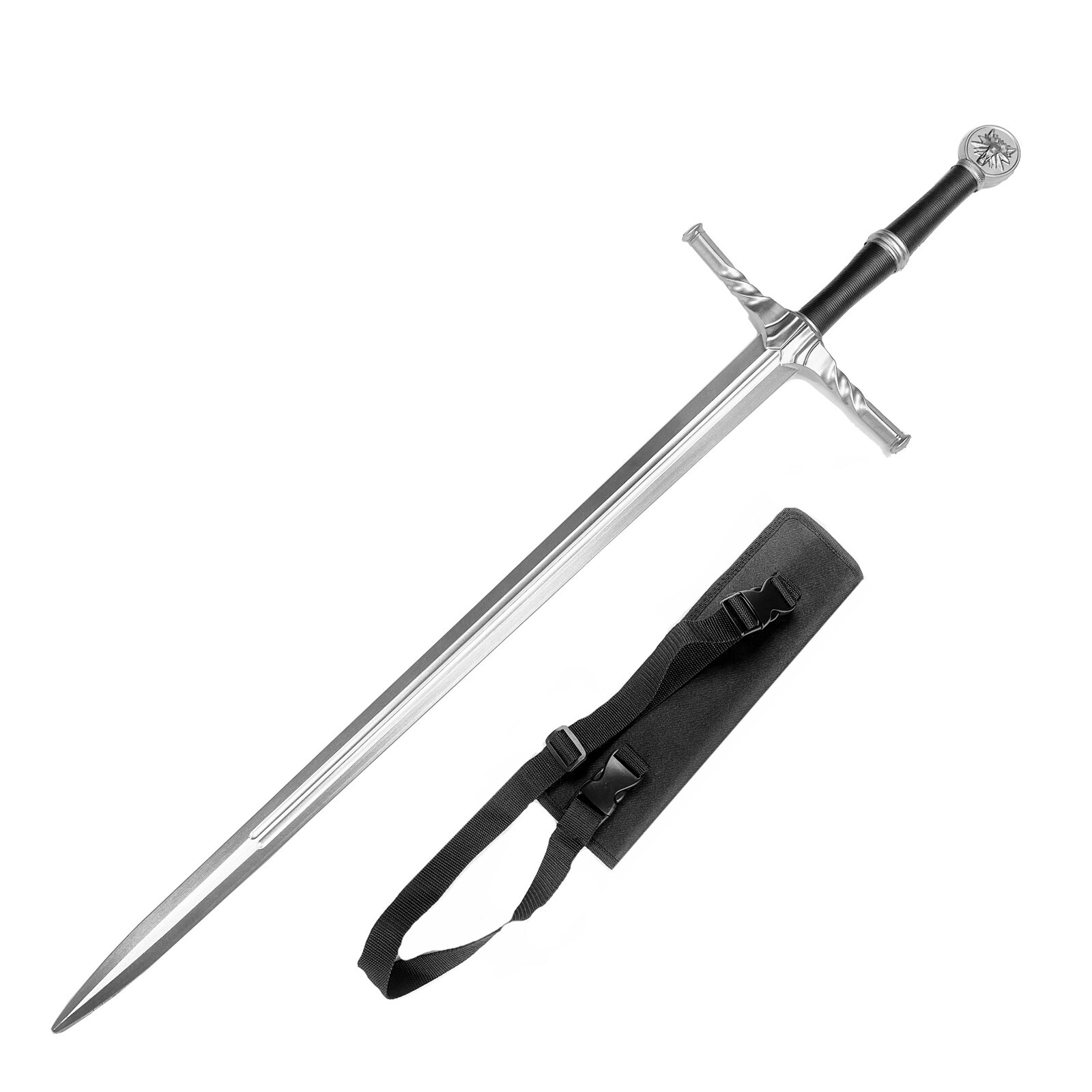 41" Foam Sword Medieval Style Includes Black Sheath Perfect for Halloween