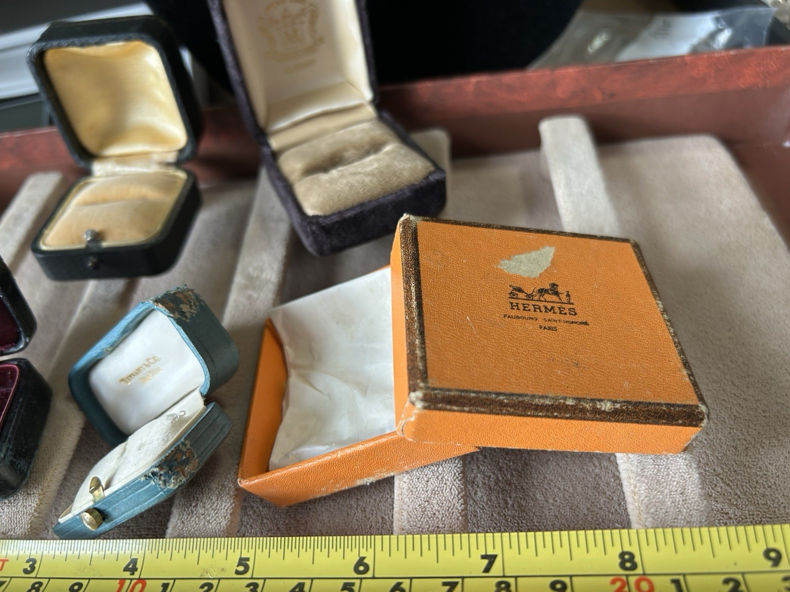 [Excellent condition] HERMES Tiffany empty box set