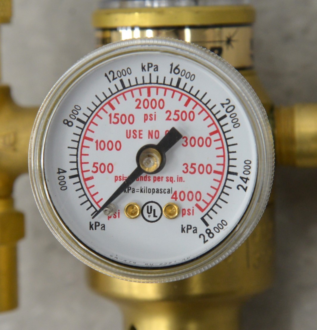 VICTOR Regulator Flowmeter HRF-2425 4000psi