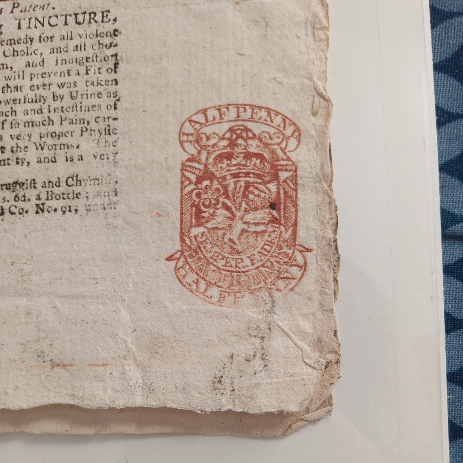 "DECLARATION OF INDEPENDENCE" Front Page Mentions - 1776 British Newspaper