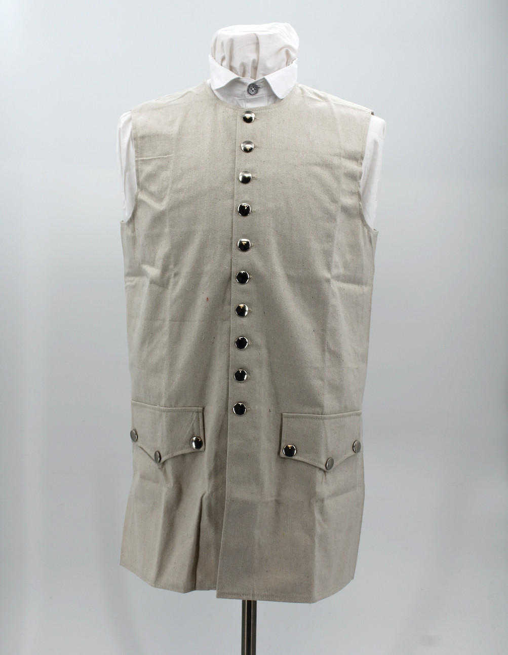 Osnaburg Colonial Waistcoat Size 46 / XL