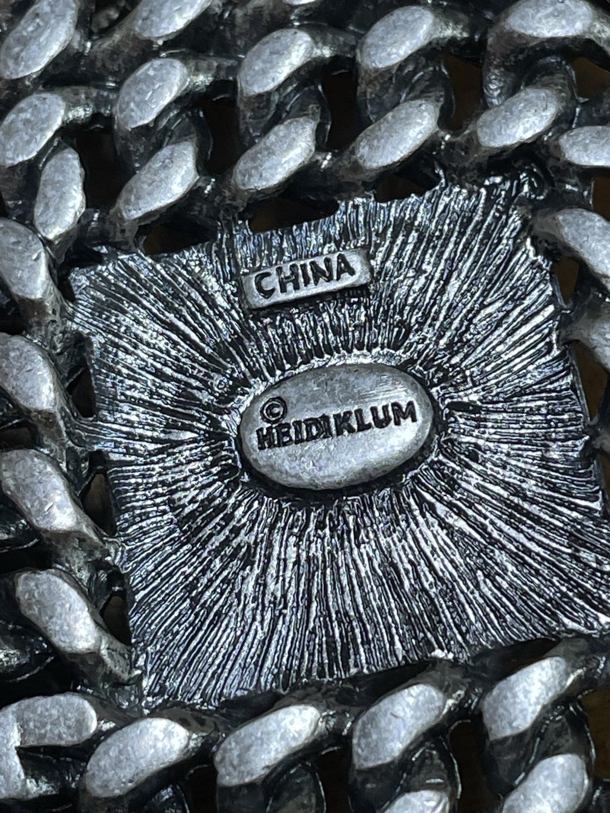 Heidi Klum Signed Jewelry Lot. 2 Necklaces & 2 Pr Earrings