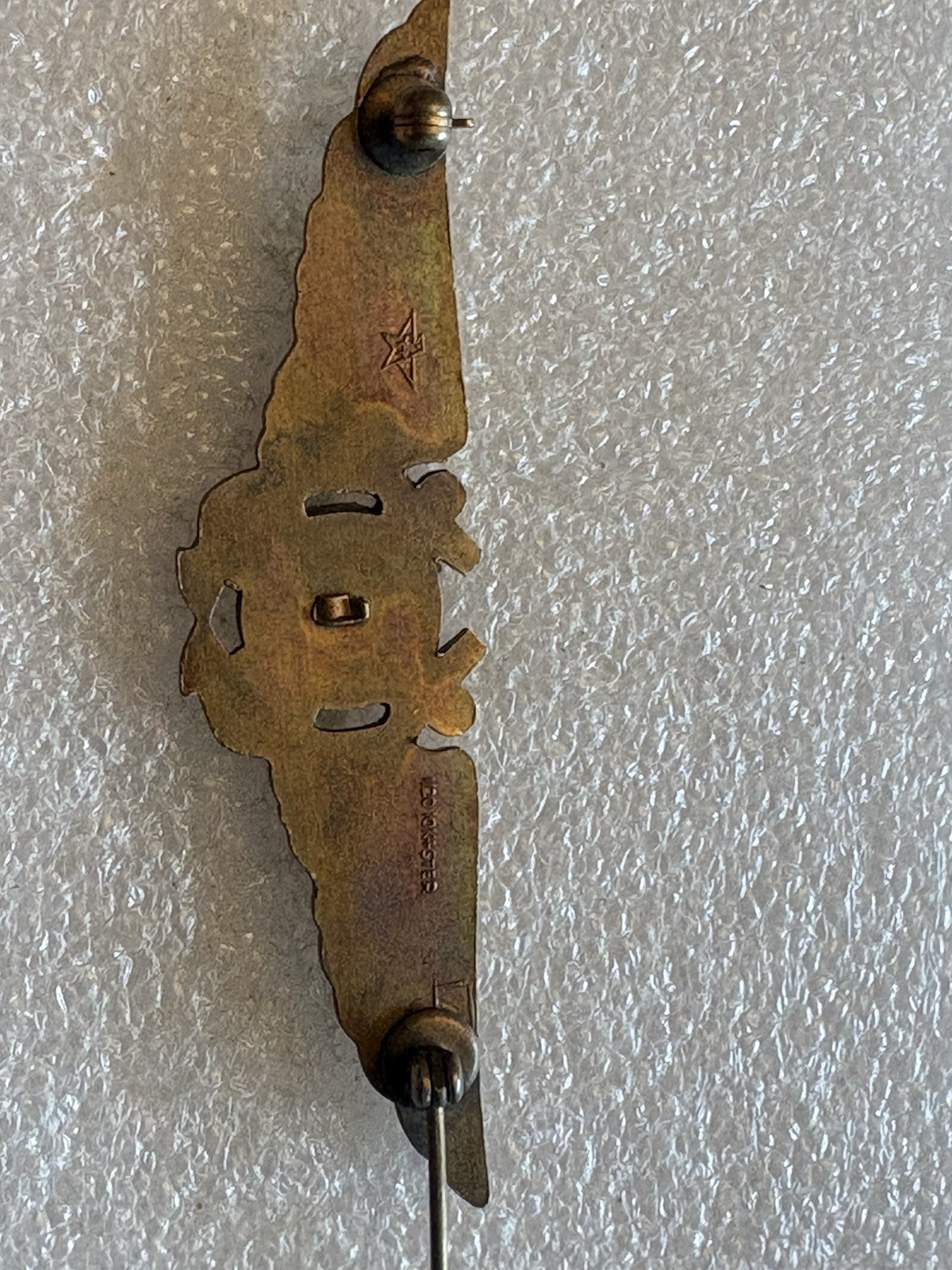 WWII USN Radar Observer’s Badge-FS-DS-MP-RL-PB-MM-sterl by H&H-0.4 oz