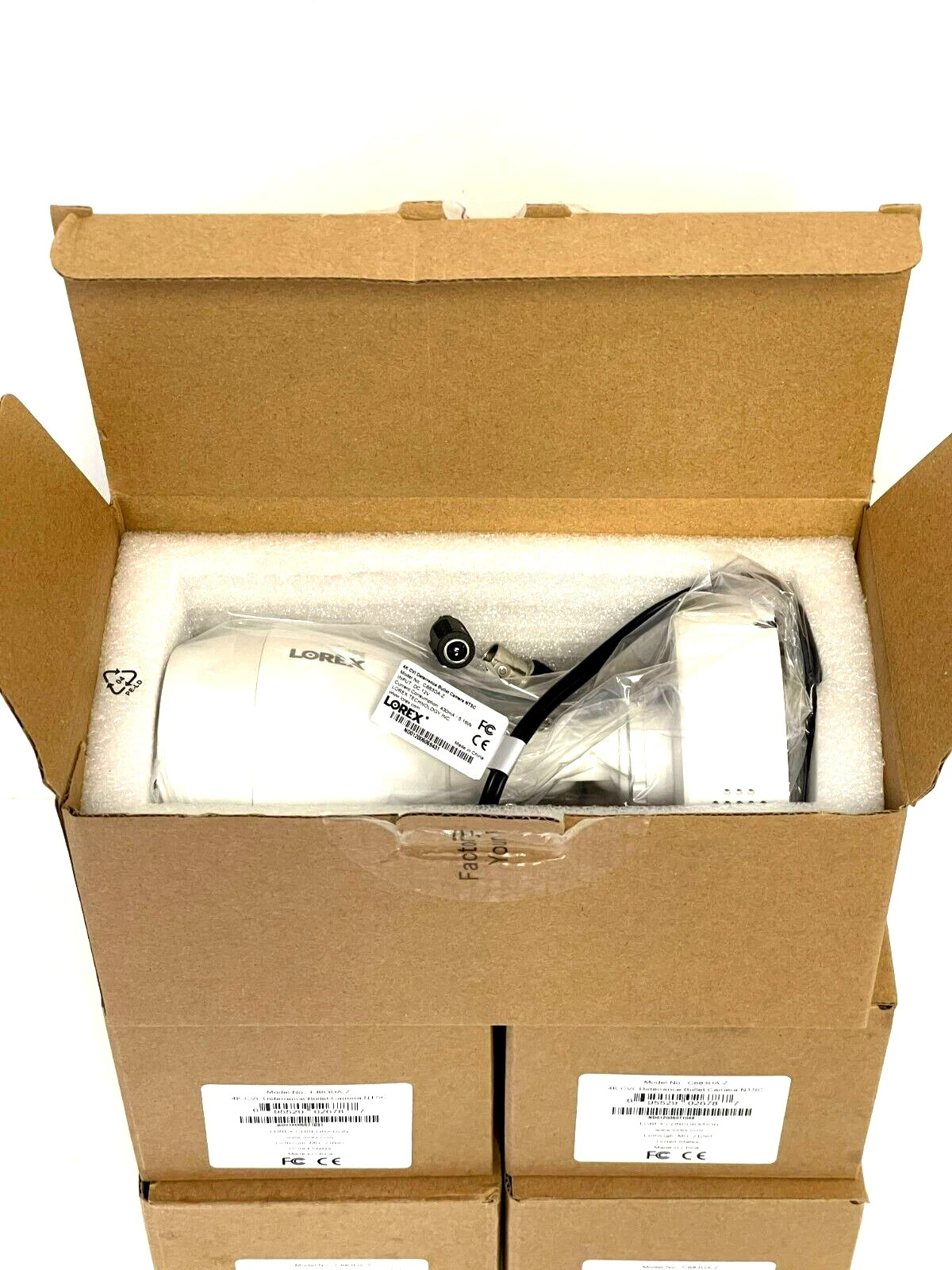 Lorex 4K Ultra HD Security System with 6 x 4K (8MP) Active Deterrence Camera NEW