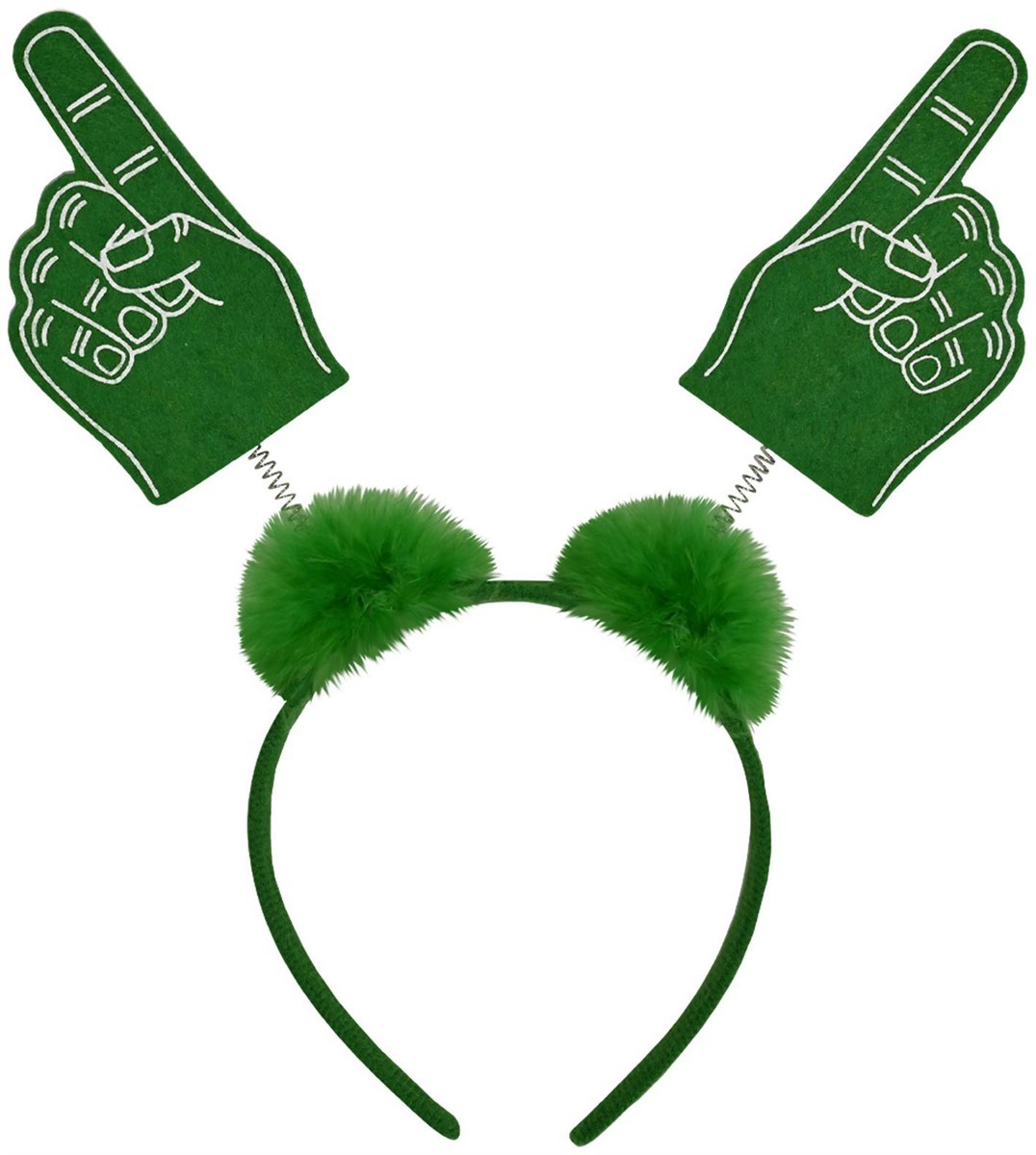 #1 Hand Boppers w/Marabou for Christmas - Beistle