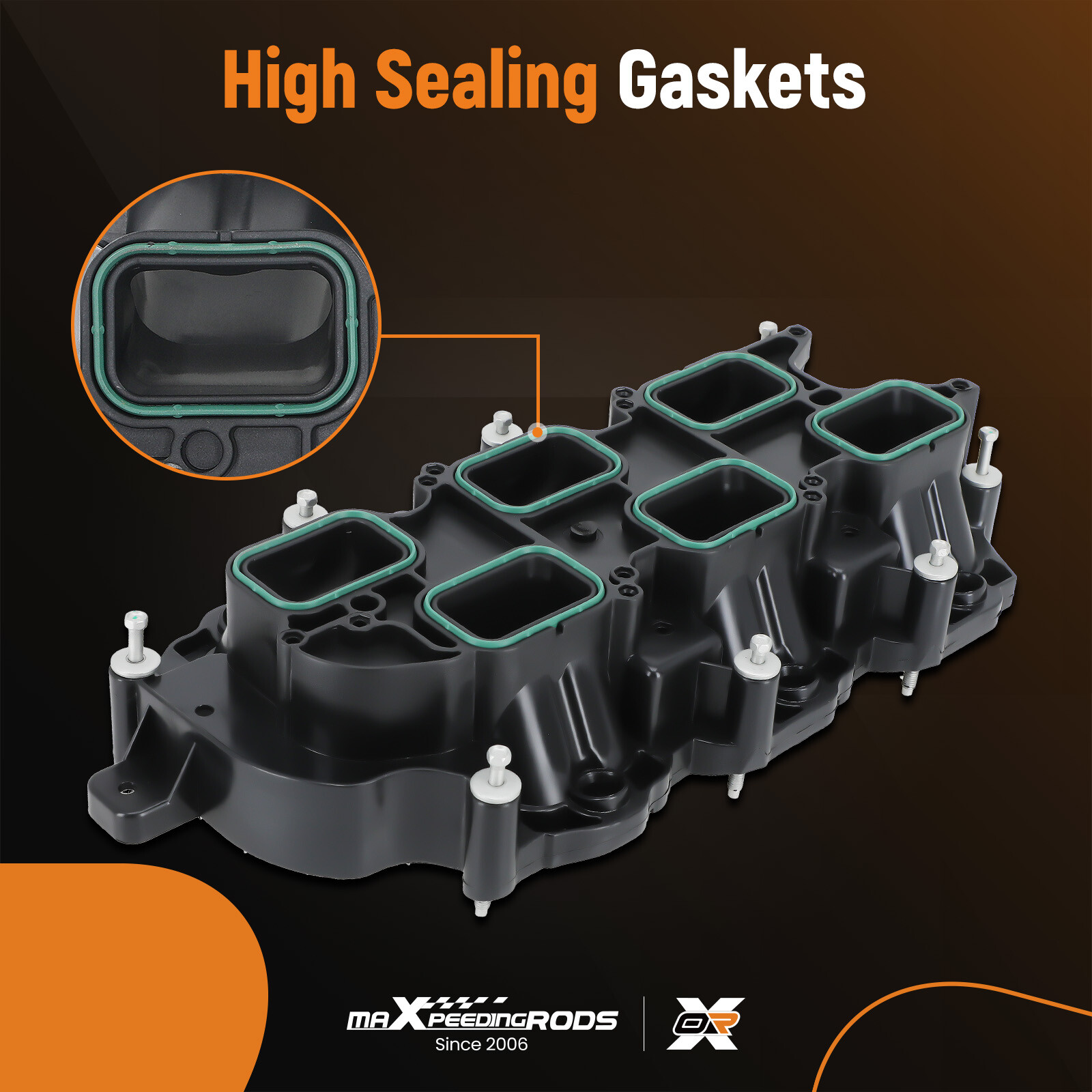 Lower Intake Manifold For Dodge Journey Durango Challenger Ram 3.6L 05184199AF