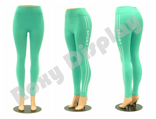 Plastic Unbreakable Female Mannequin Legs Brazilian hips Roxy Display #PS-LG101