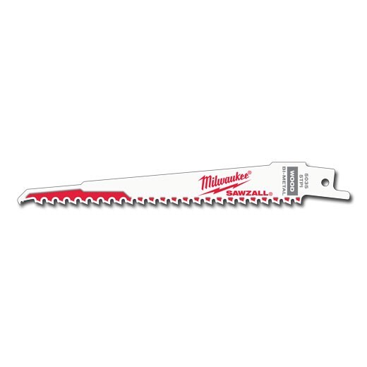 Milwaukee 48-01-7035 6  5 TPI Super Sawzall Blades, 100 Pack