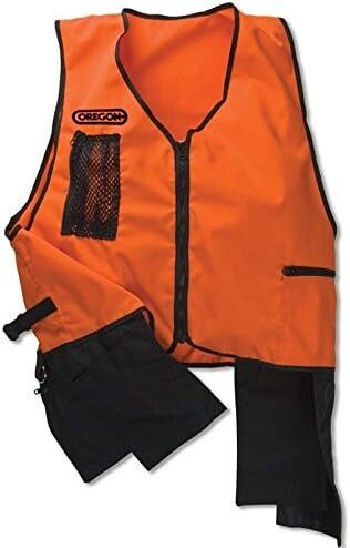 OEM Oregon Forestry High Visibility Safety Tool Vest for Chainsaw Work Size XXL