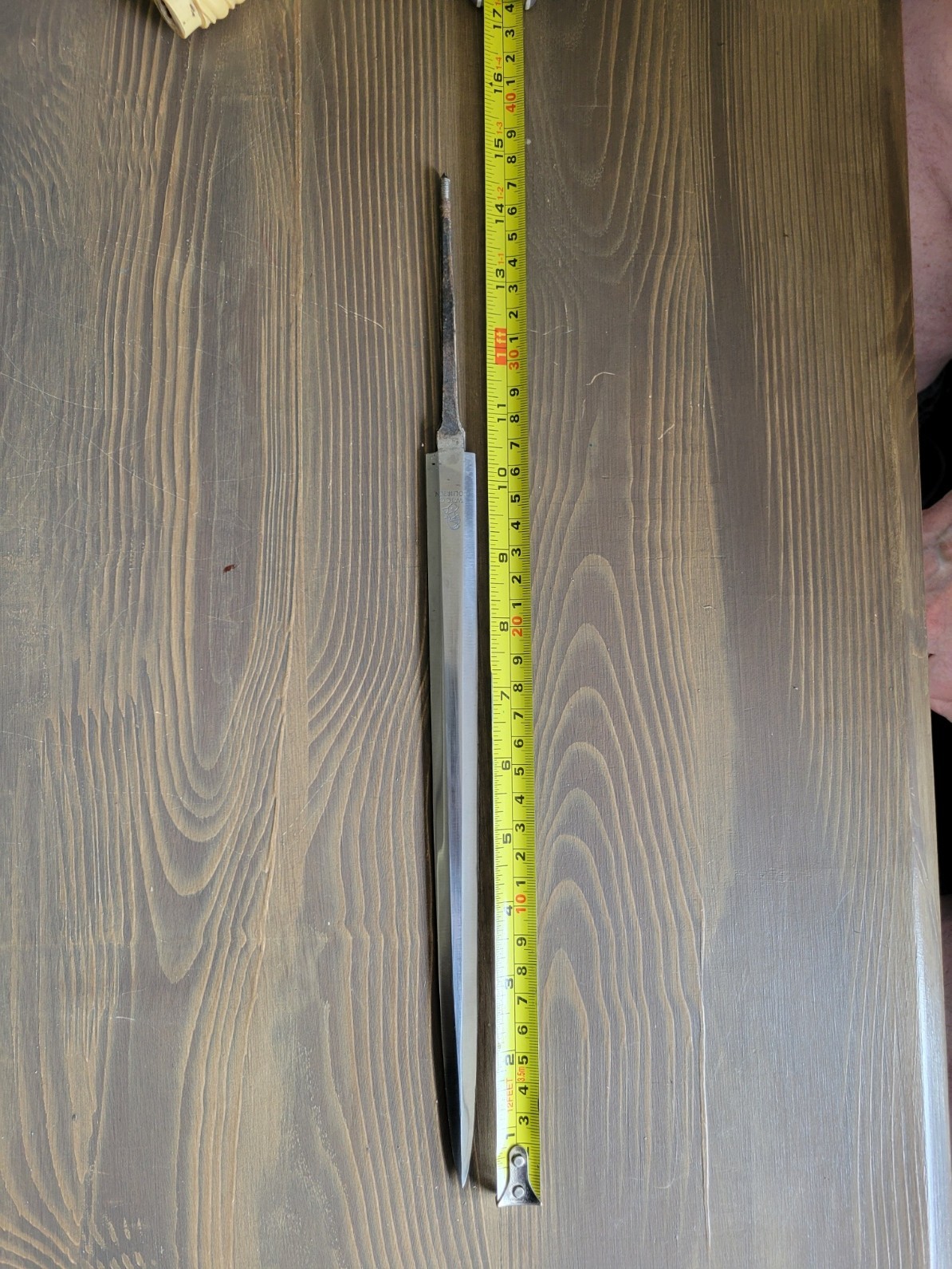 EXCELLENT! WWII German Army Dagger Blade & Handle ONLY-by WKC!