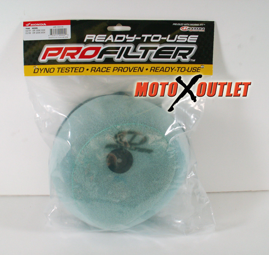 Honda CRF 450R Air Filter 2003-2008 Maxima Pro CRF450R 450 R Pre Oiled CRF450