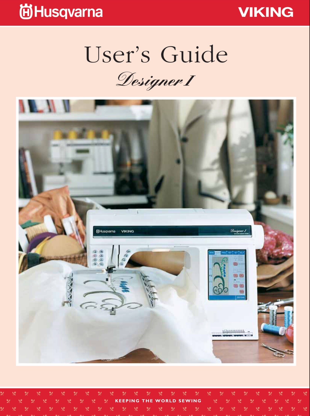 Husqvarna Viking Designer 1 Instruction Manual: 117 Pages in Full Color Bound