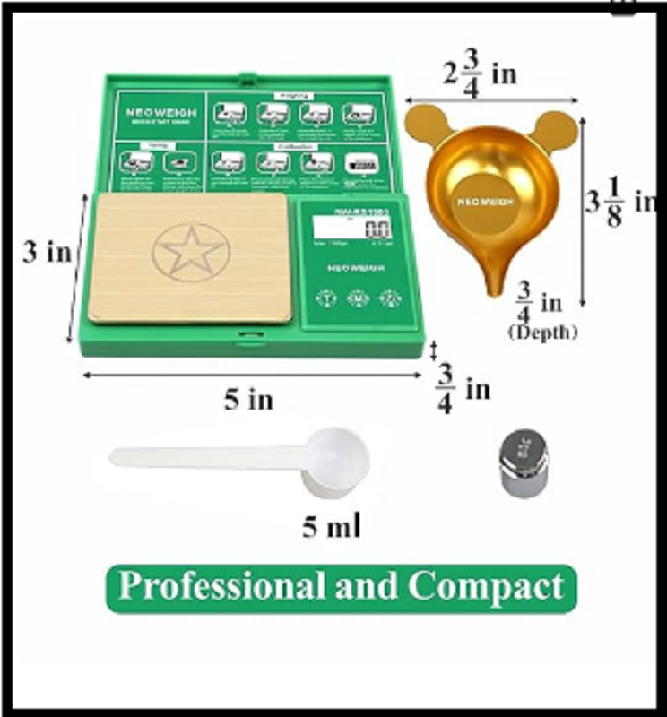 Reloading Scale Powder Scale for Reloading1500 Grains X 0.1Gn Digital Powder NEW