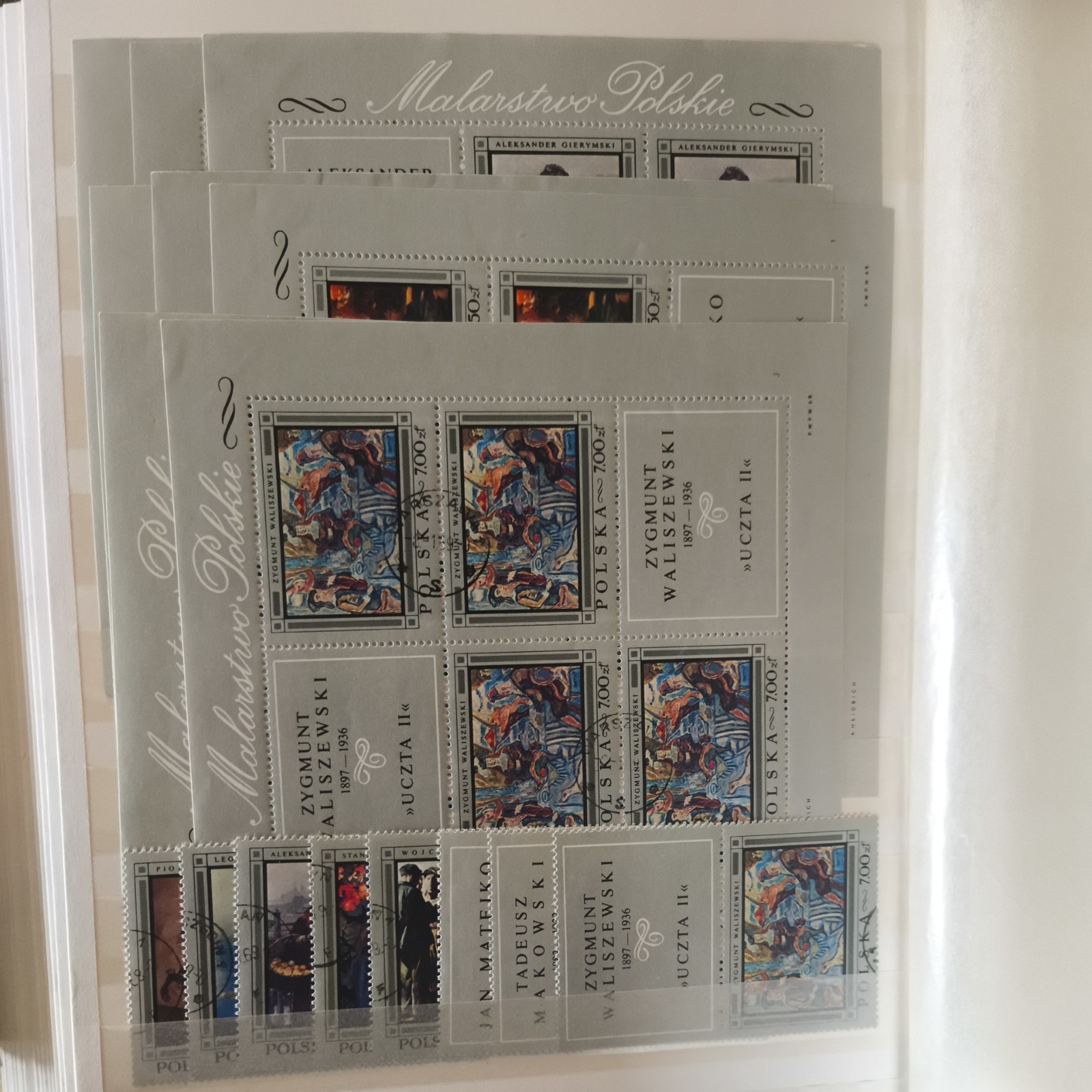 COLLECTION OF POLAND POLISH POLSKA STAMPS, GG