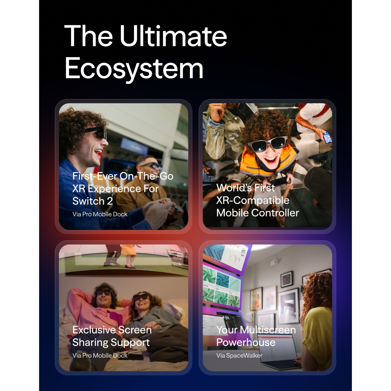 VITURE Luma Ultra XR Glasses 152'' Sharp Display 6Dof 52° FOVfor iPhone 17/16/15