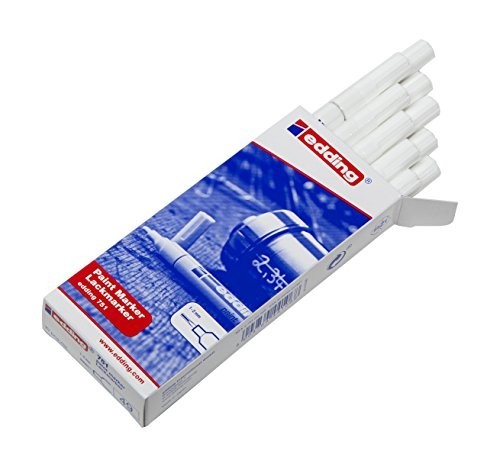 Edding Fine Bullet Tip Paint Marker - White