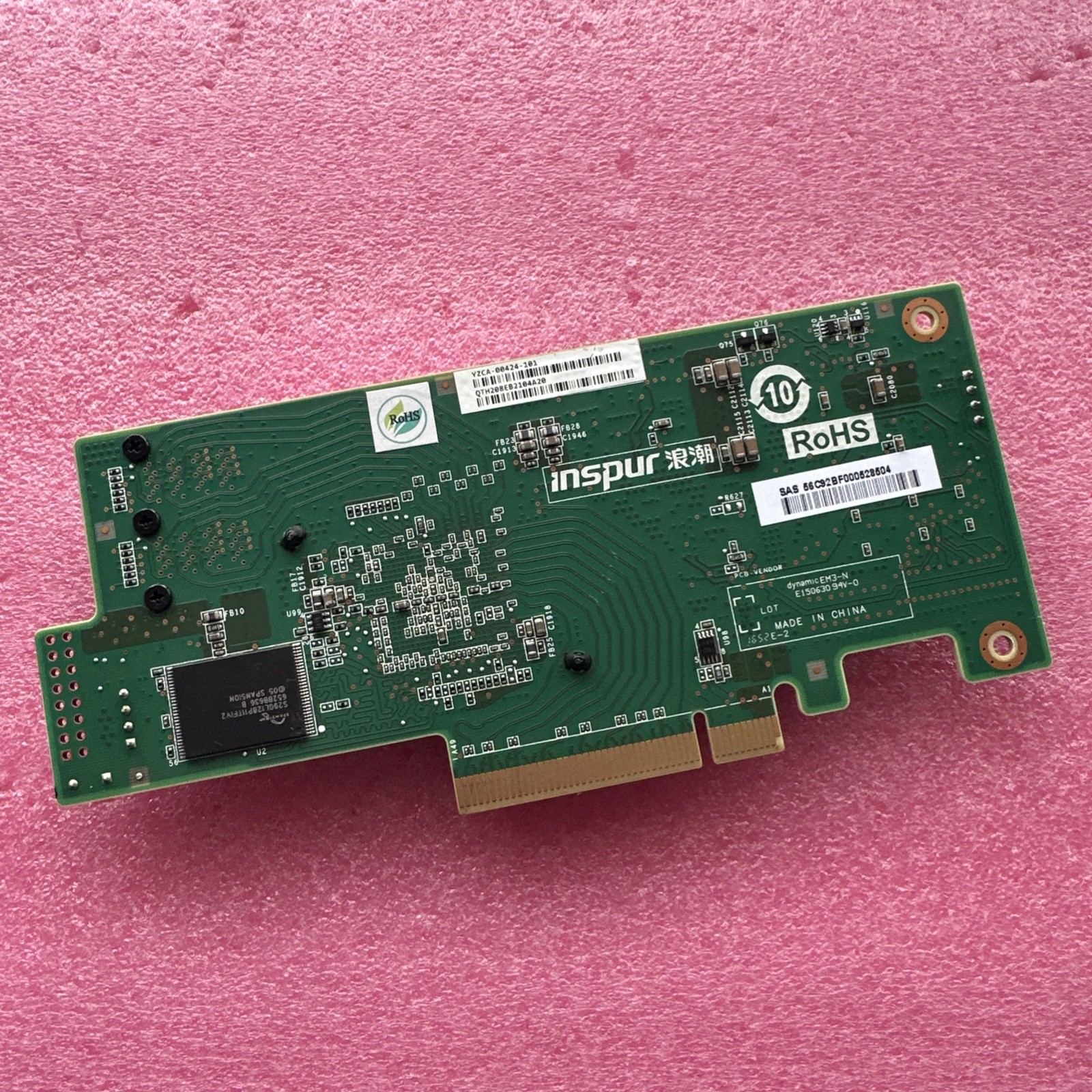 Inspur LSI YZCA-00424-101 9300-8i 12Gbps PCIe RAID Controller Card