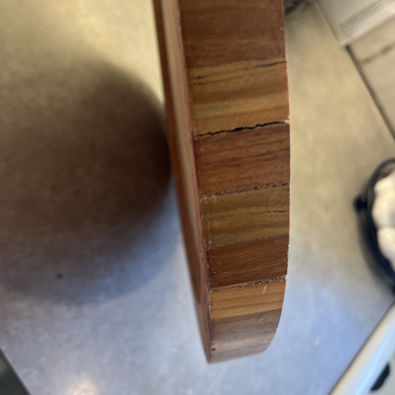 Vintage Aztec Mayan Calendar Mexico Inlaid Wall Hanging 13” Solid Wood