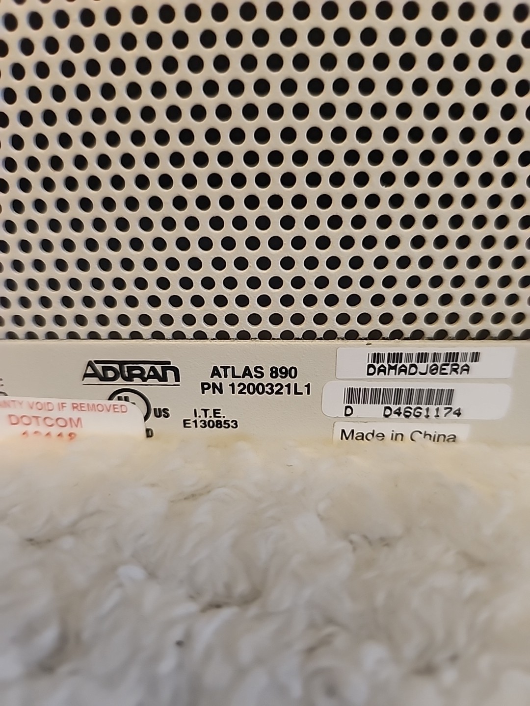 Adtran Atlas 890 Chassis 1200321L1 w/2*Controller +1*Quad T1 PRI +2*PSU Module