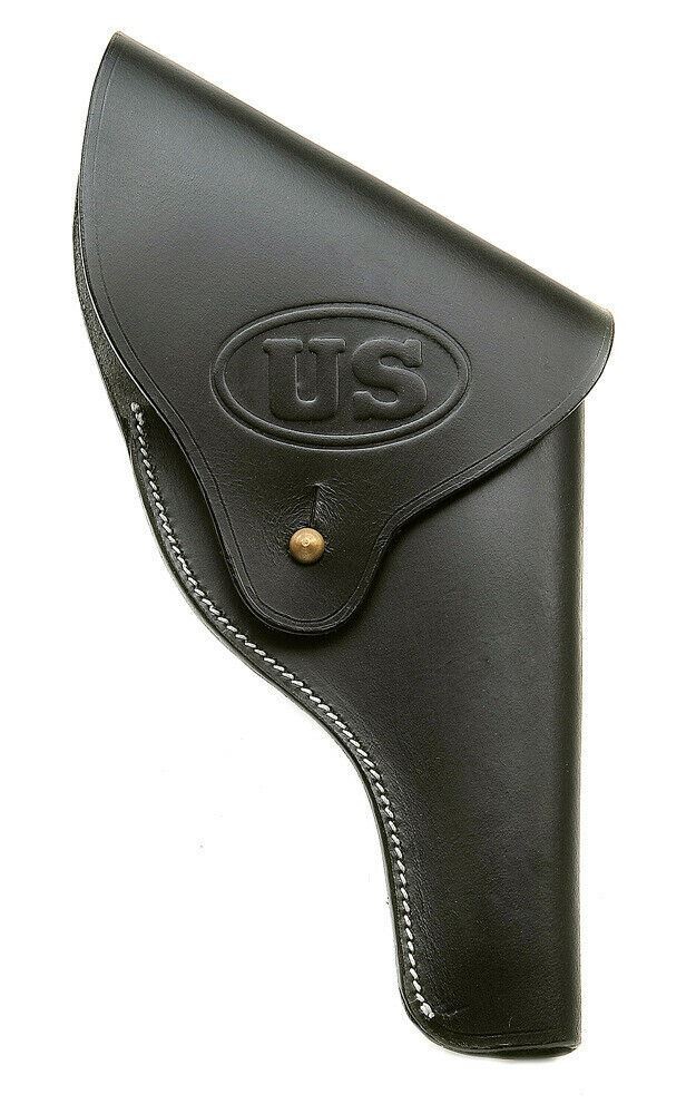 US Smith & Wesson Victory Model Revolver Holster Full Flap US Embossed Black