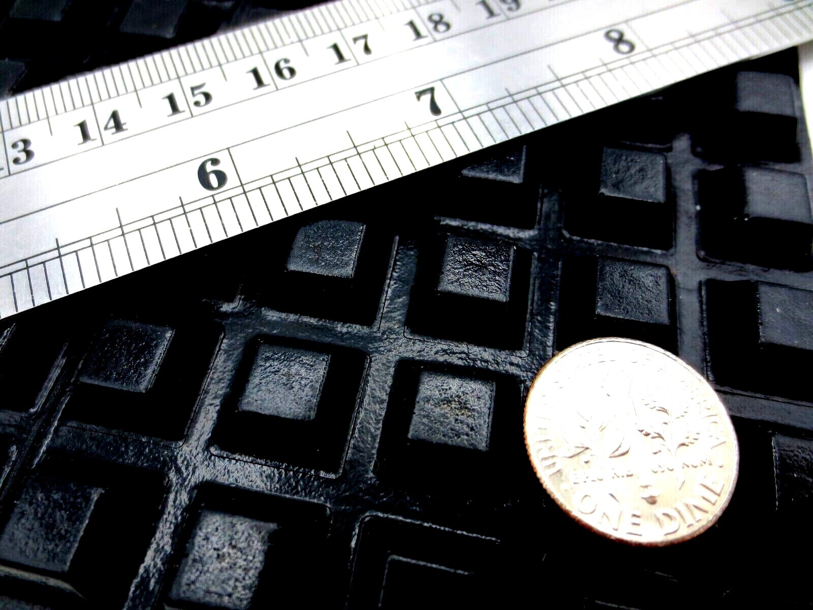 Stick-On Polyurethane Bumper Pad, Is 1/4" Tall, 1/2" Square, Durable Adhesive