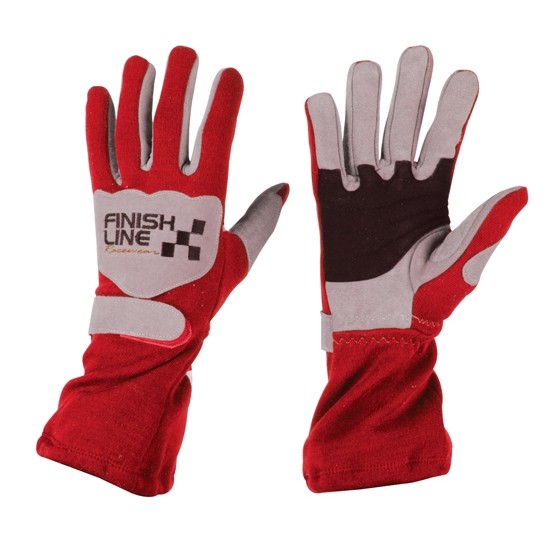 FinishLine Racing Gloves Double-Layer SFI 3.3/5 Rated