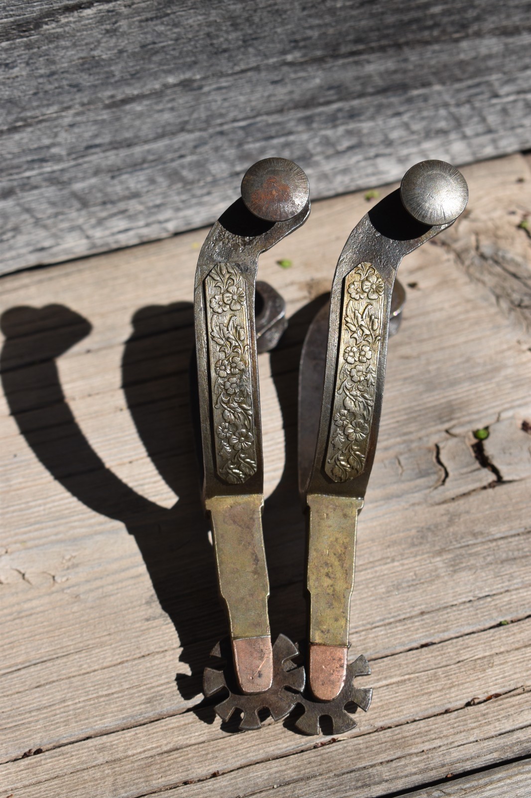 HANDMADE VINTAGE STRAIGHT SHANK SPURS ~ MORISON