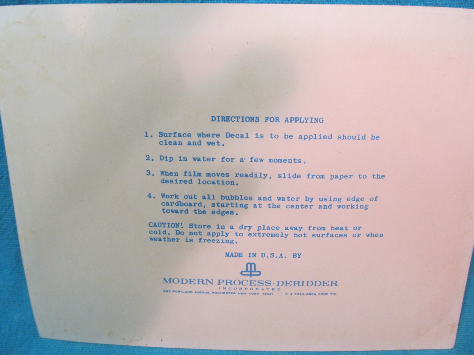 ORIGINAL RICHARDSON ROOT BEER SODA STICKER DECAL SIGN 5 1/2" x 7 1/2"