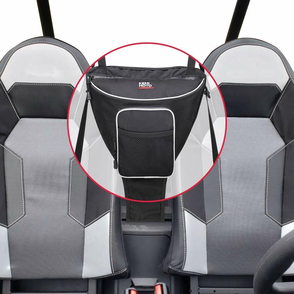 KEMIMOTO UTV Cab Center Storage Bag For POLARIS RZR 900 RZR 570 S 800 XP 1000