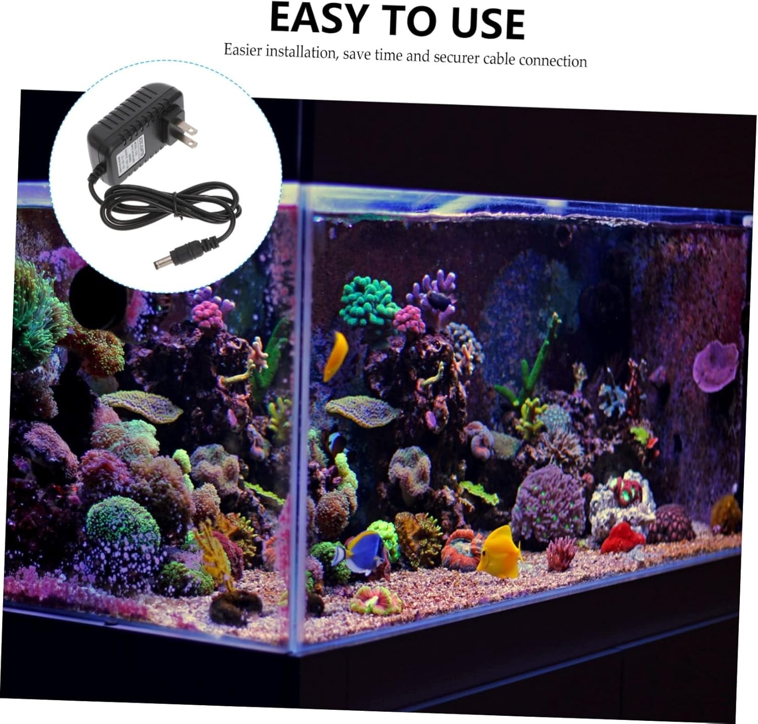 AC 100-240V to DC 12V 2A Power Supply Adapter Heavy-Duty LED Light Strip 24W SMD