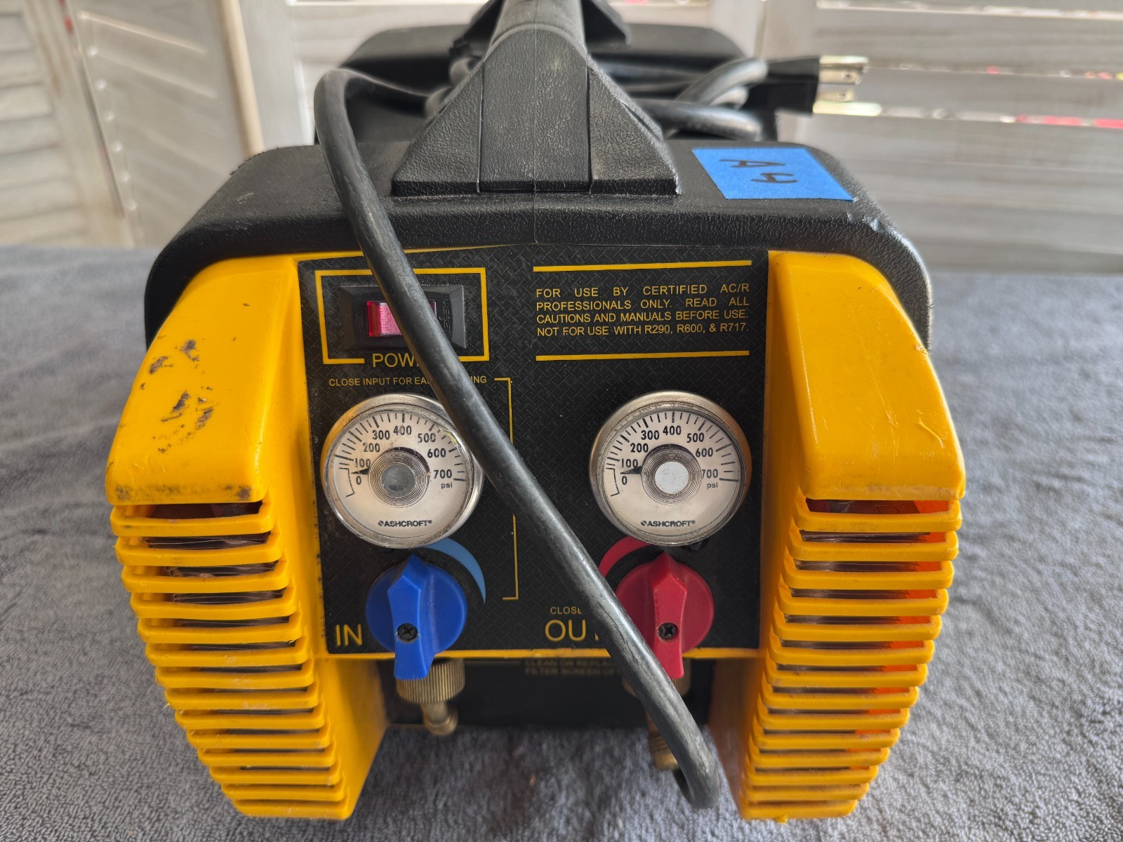 Used - Appion G5 TWIN Twin Cylinder Recovery Unit (LotA4)