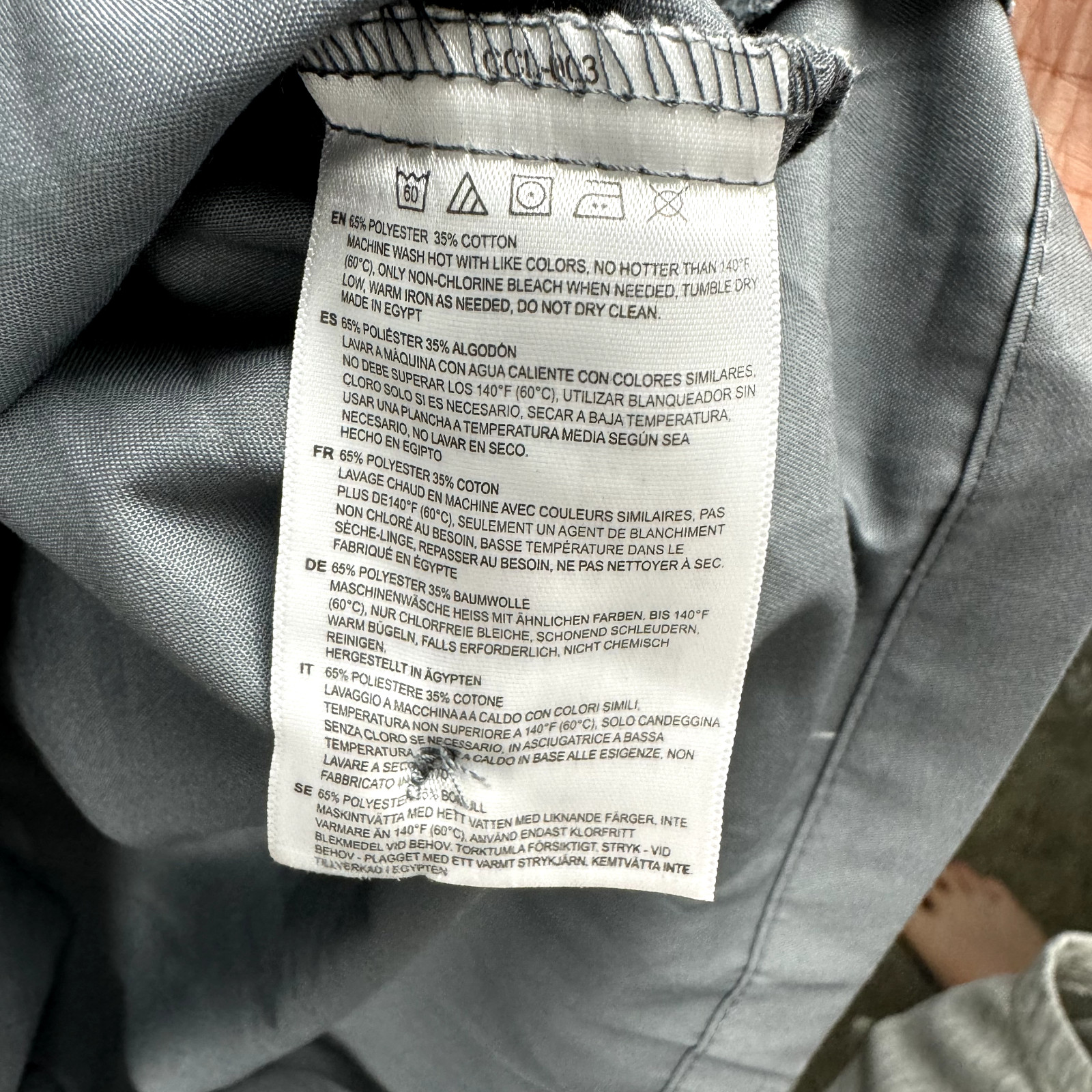 Chef Works Panera Bread Men's Large Gray Button Up Work Shirt