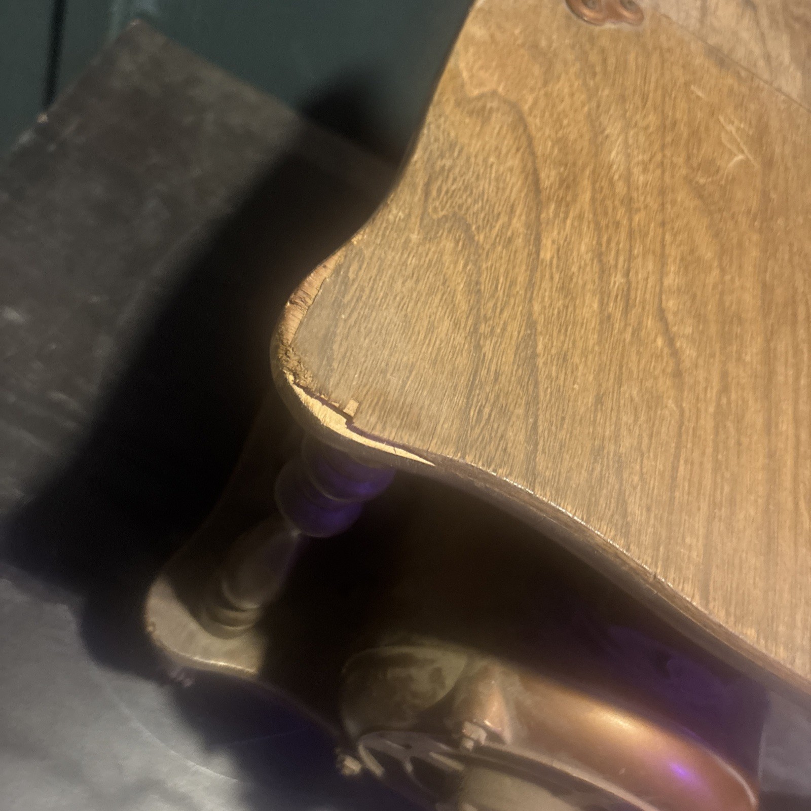 Golden Grain Grinder Wheat Grinder Dayton 3/4 HP Motor W/Wood Cabinet WORKS