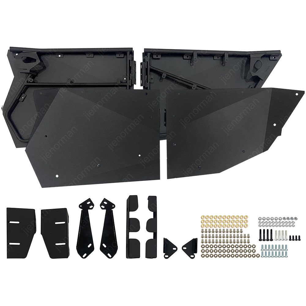 Full Doors Aluminum UTV Side for 14-23 Polaris RZR XP4 XP 1000 Turbo S 4 Seats