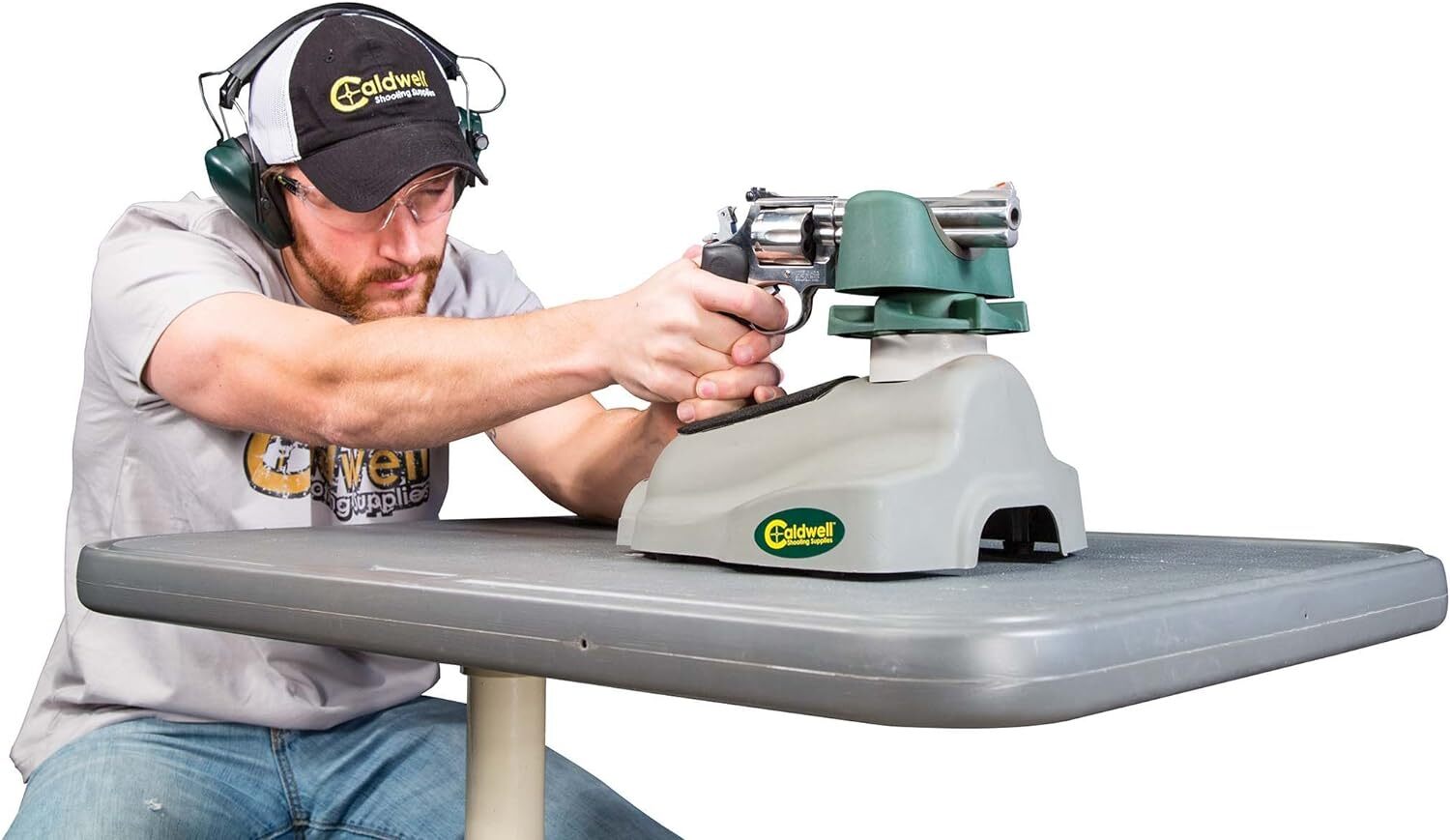 Ambidextrous Steady Rest Sighting In Firearms Rifles Pistol Shooting Stab Holder