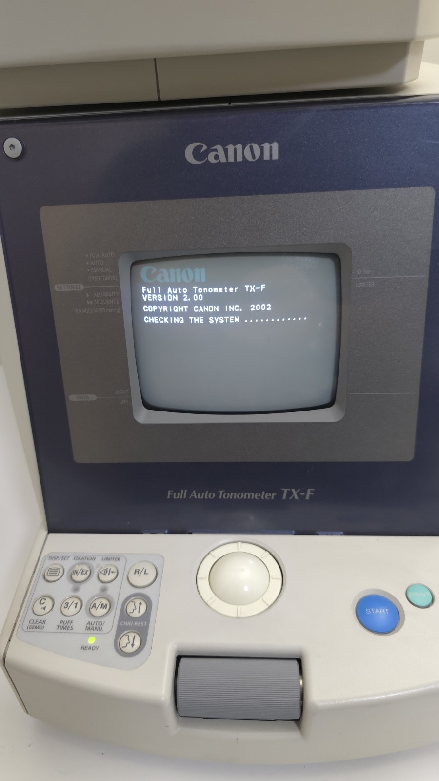 Canon TX-F Automated Full Auto Non Contact Tonometer