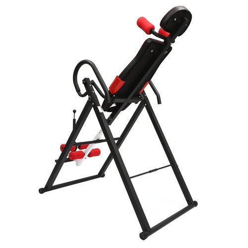 Inversion Table Teeter Machine Therapy Back Pain Relief Foldable Gravity Fitness