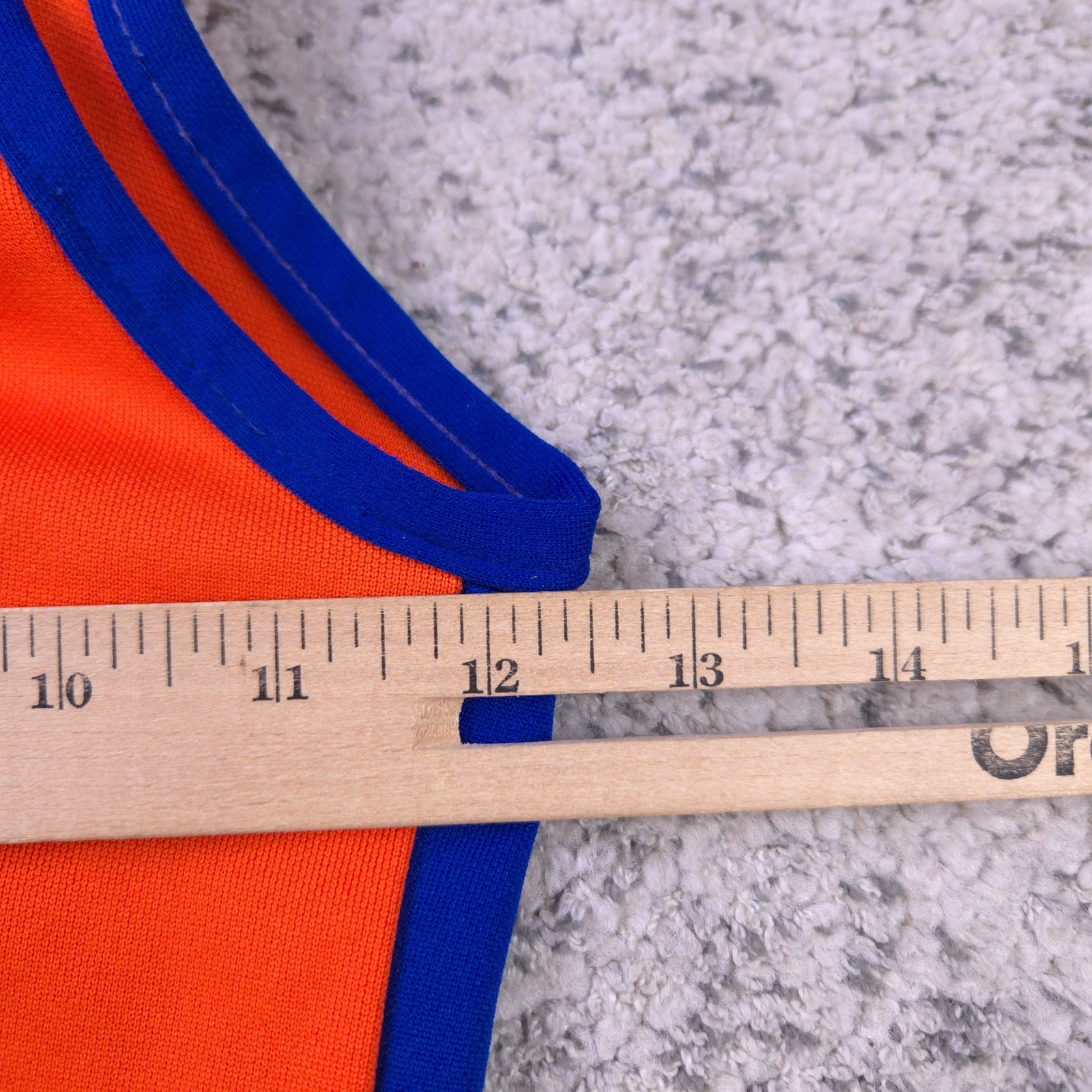 VTG Cliff Keen Wrestling Singlet Mens XS Orange Blue Vintage Made In USA