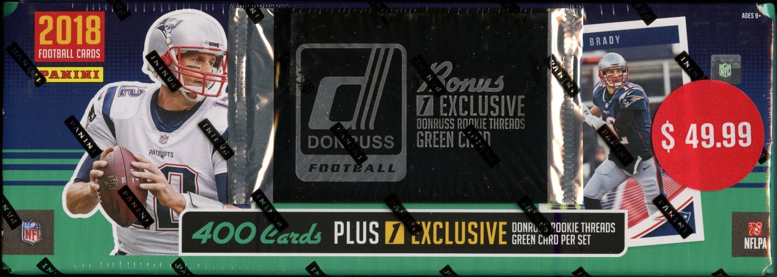 2018 Panini Donruss Football Complete Factory Sealed Set EXCLUSIVE Bonus Pack