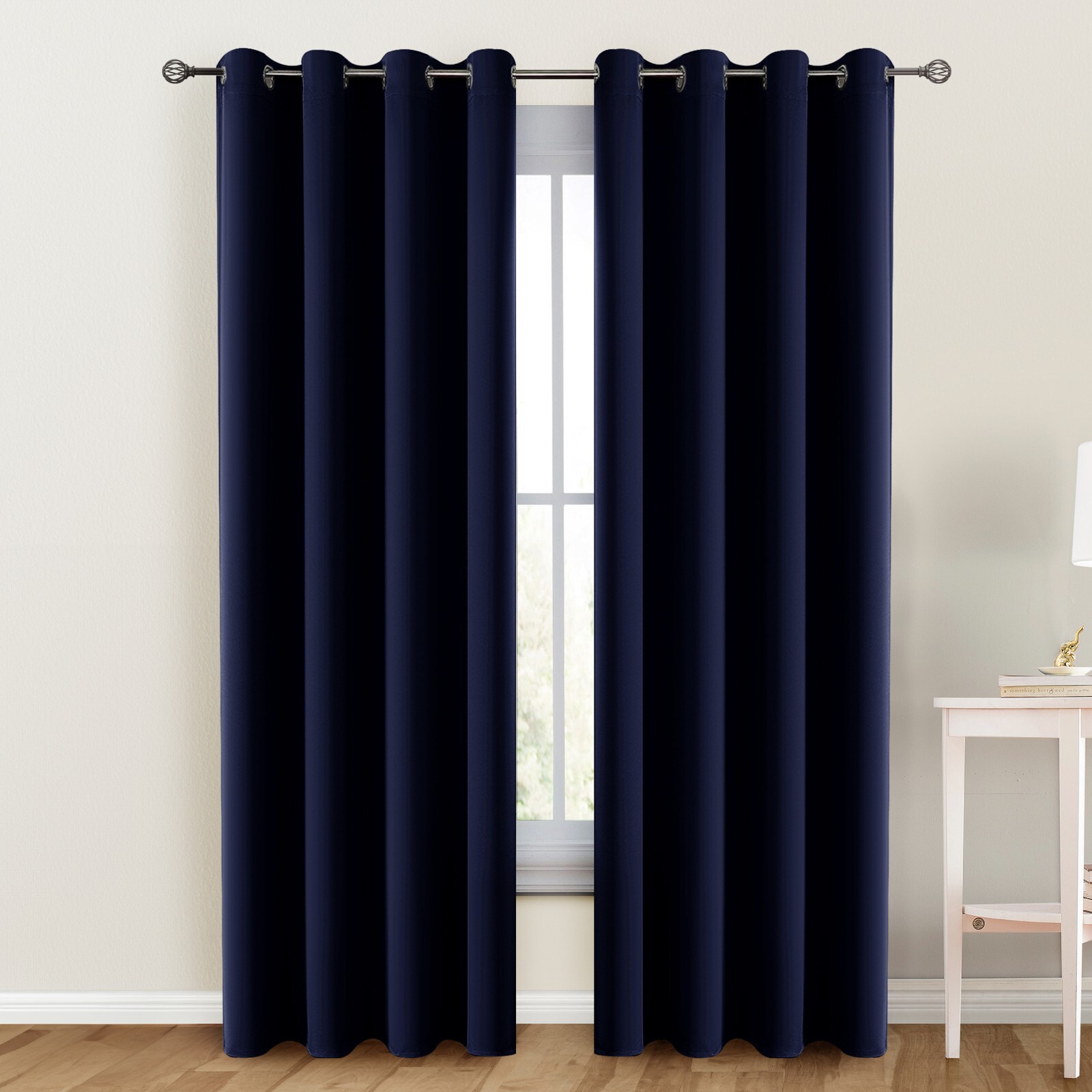 Blackout Curtain Room Darkening Window Curtains Insulated Thermal Grommet Panels