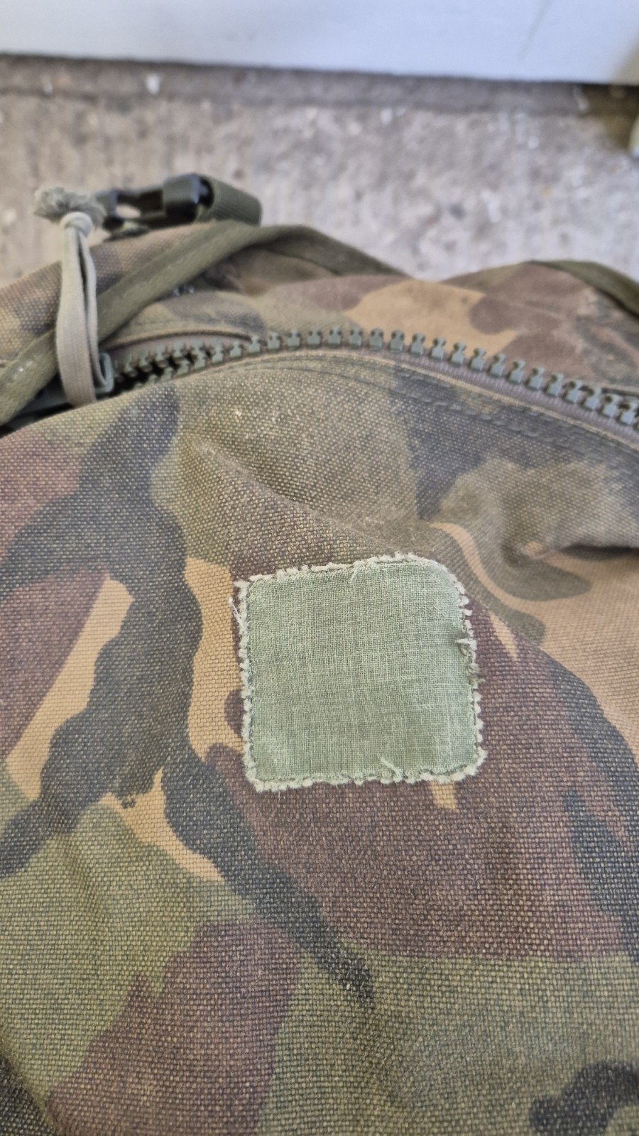 GENUINE BRITISH ARMY BERGEN RUCKSACK DPM LONG BACK 120L SIDE POUCHES + YOKE