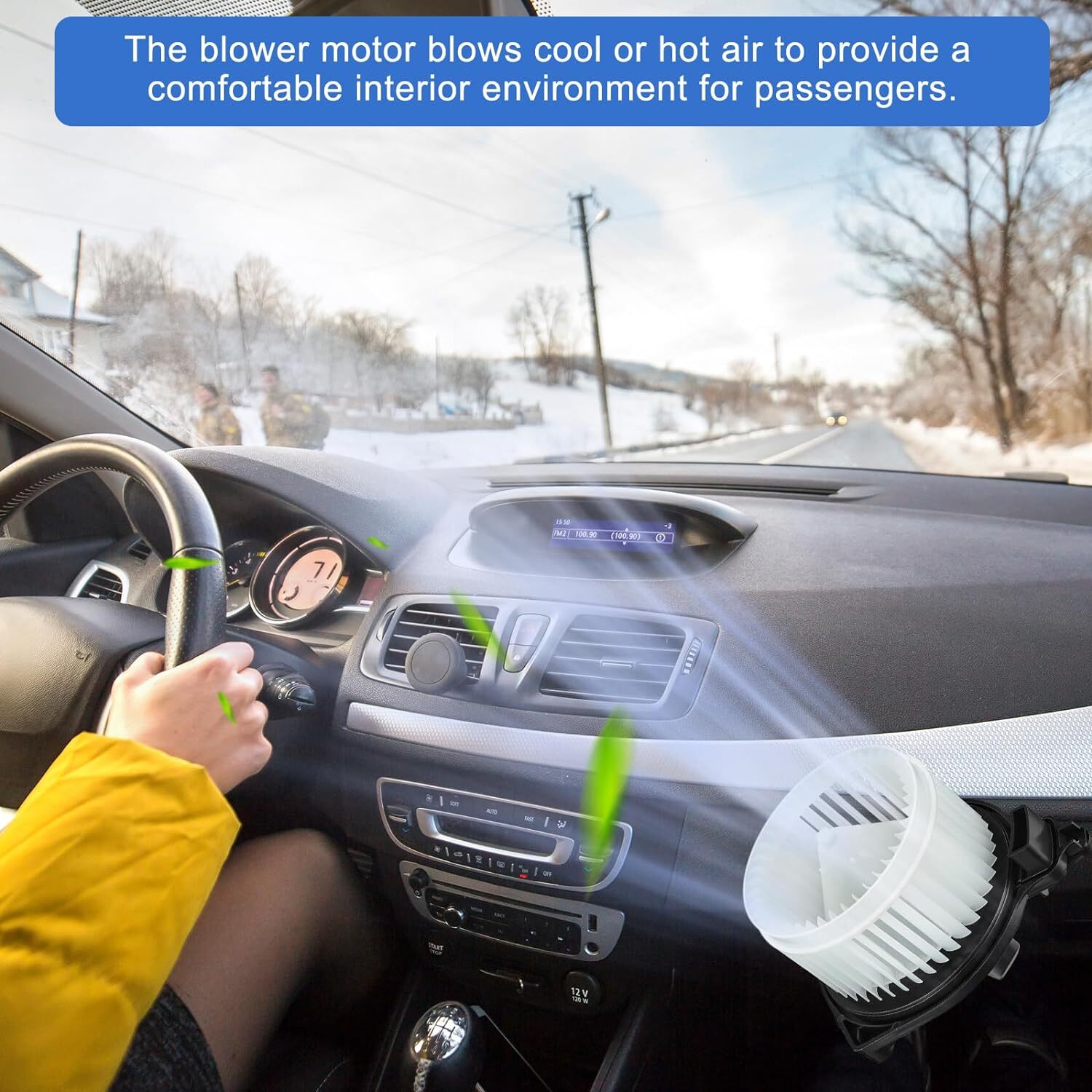 Heater A/C Blower Motor Fan For 2005 06 07-15 Toyota Tacoma Pickup Truck 700188