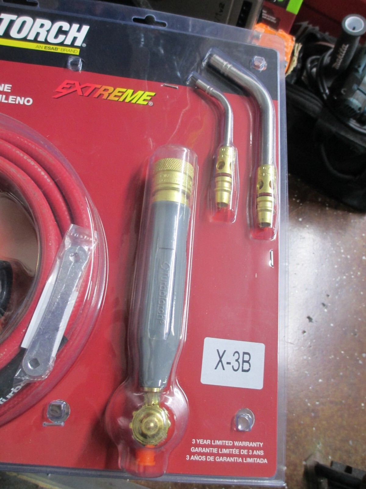 TurboTorch X-3B Torch Kit Swirl for B Tank Air Acetylene