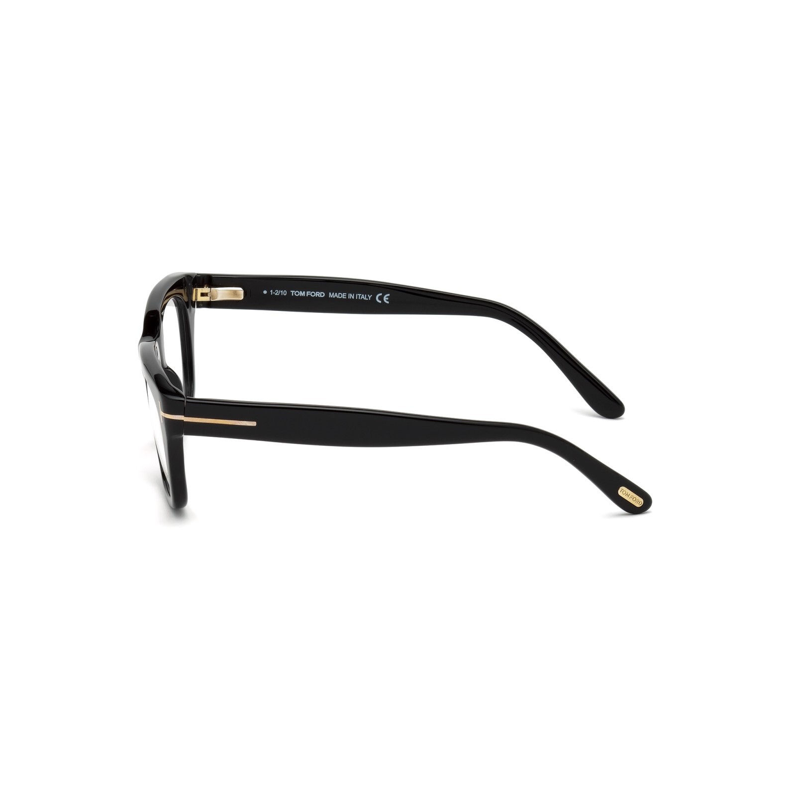 Tom Ford Unisex Sport Square 50mm Eyeglasses Frames Black FT5178-001