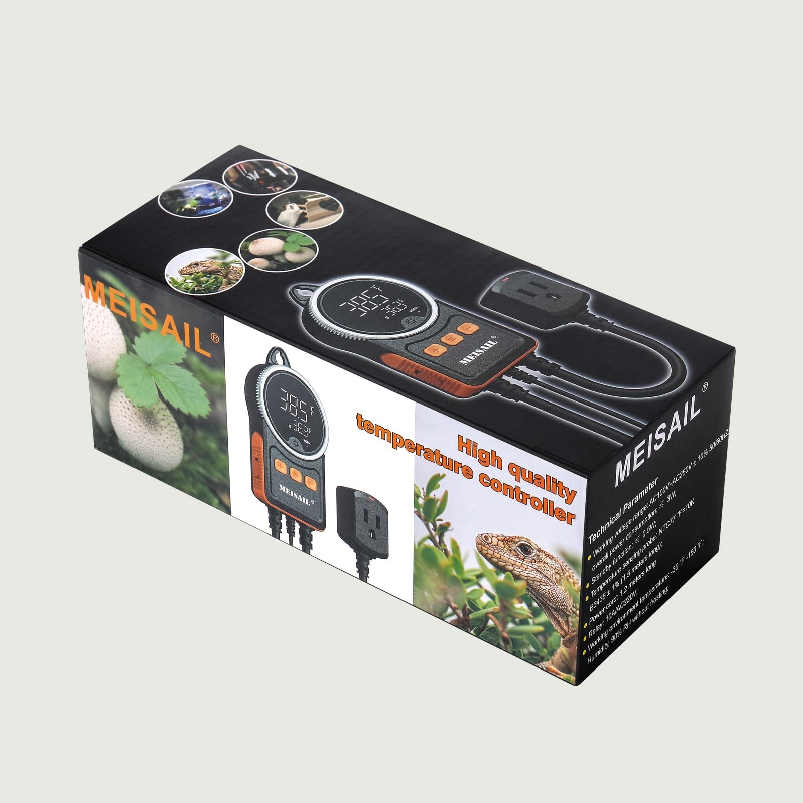 Temperature Controller can be Used for aquaculture, Plant mat Heating, Reptil...