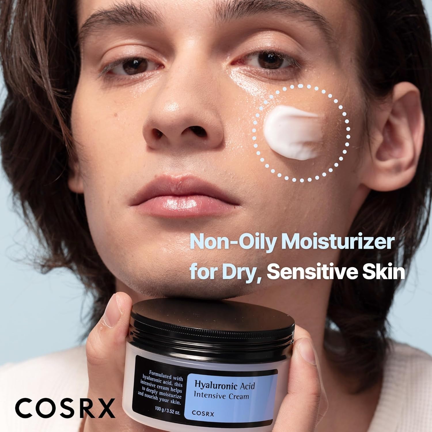 COSRX Hyaluronic Acid Moisturizing Cream | Long-lasting Hydration 3.52 oz