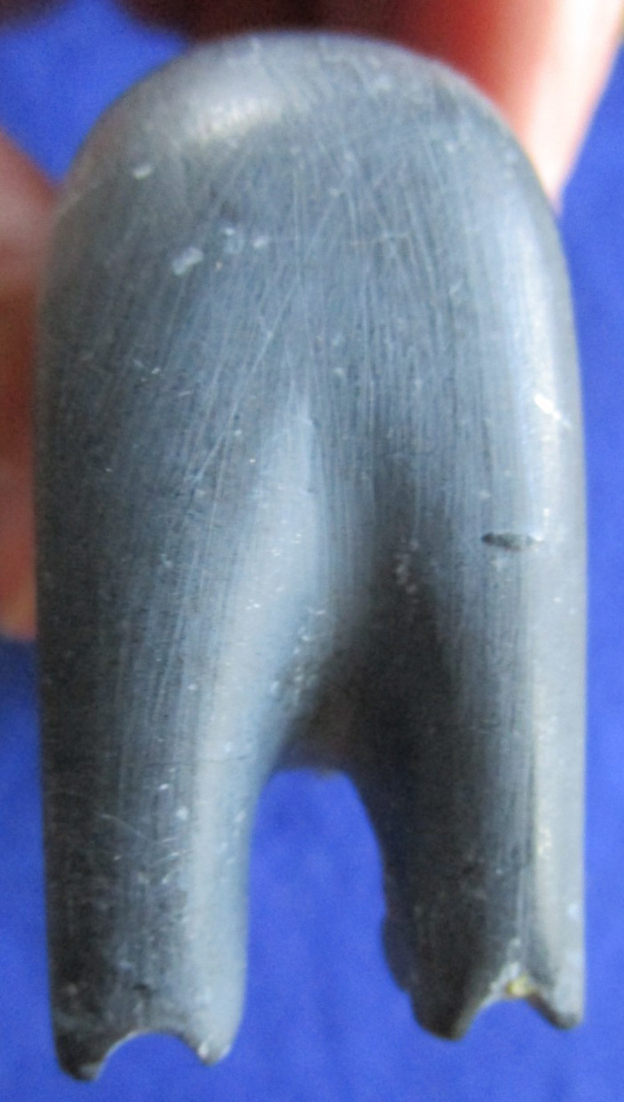 Vintage QINGAUK Mary Kaniak INUIT Sculpture MUSK OX Stone Carving 1960's ARCTIC