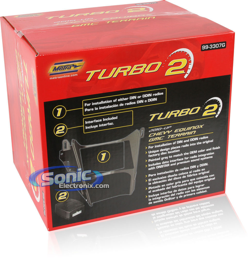 Metra 99-3307G Single/Double DIN Dash Kit for 2010-15 Chevy Equinox/GMC Terrain