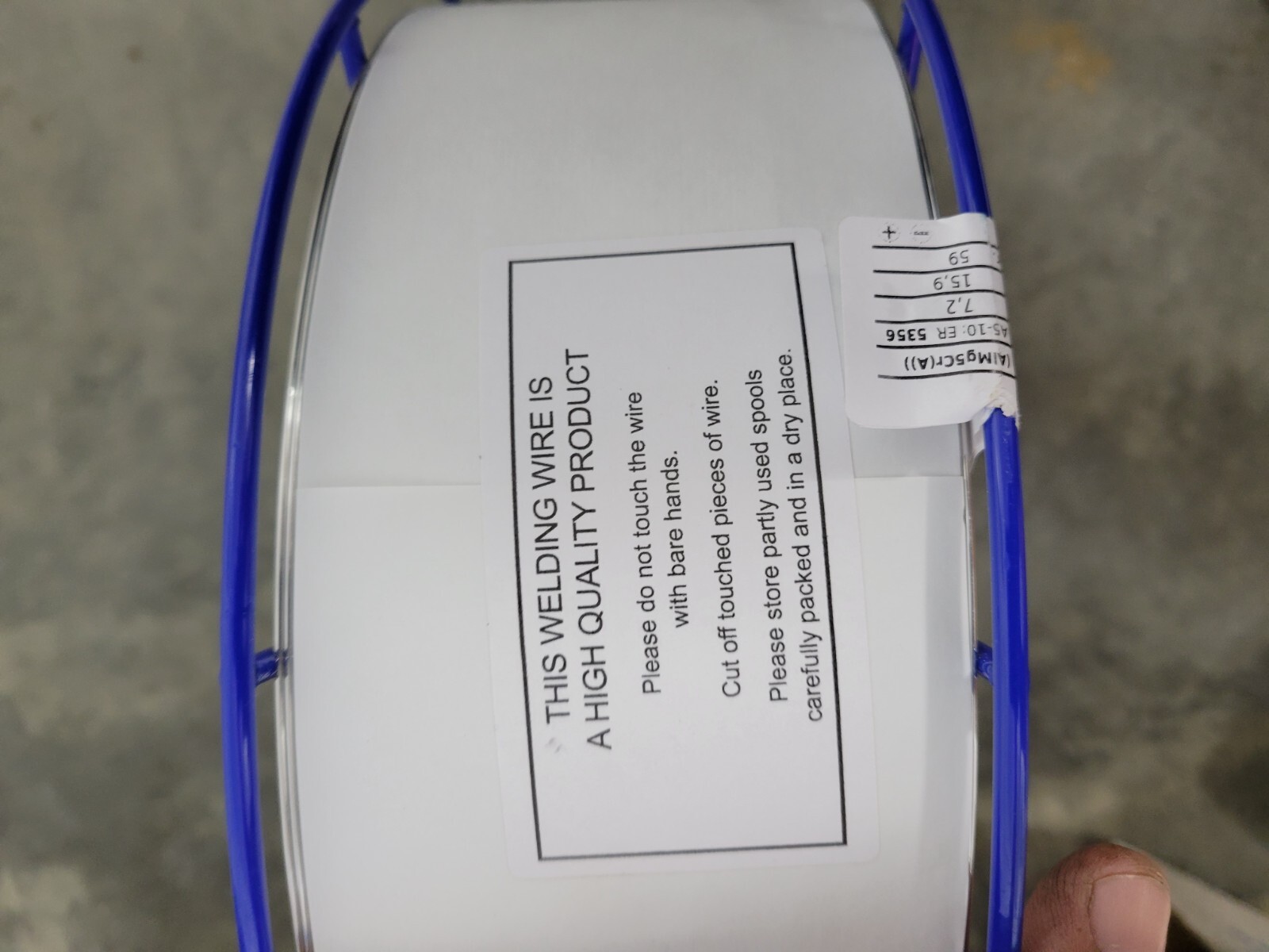 Aluminum 5356 Mig Welding Wire 3/64 ER5356 16lb Roll